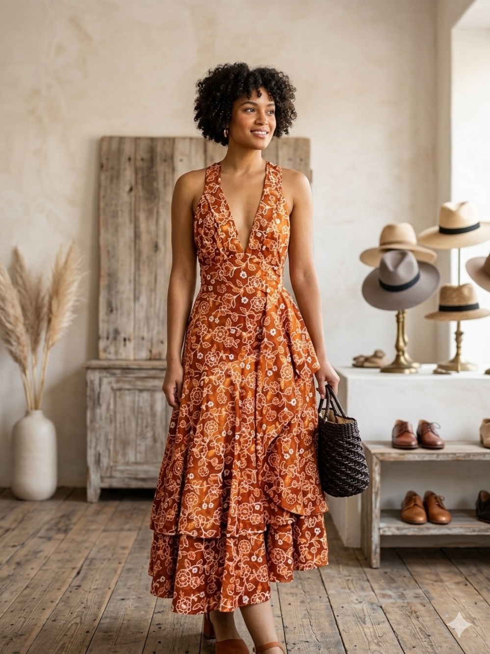 J.Crew Collection Vintage Vines Ruffle Hem Dress 6 NWT